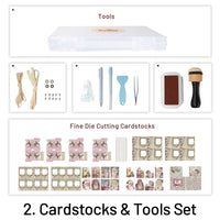 2. Cardstocks & Tools Set