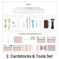 2. Cardstocks & Tools Set
