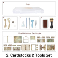 2. Cardstocks & Tools Set