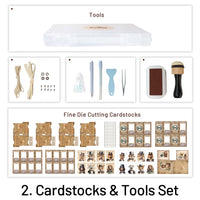 2. Cardstocks & Tools Set