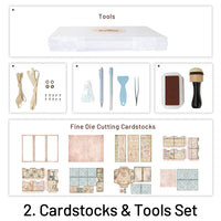 2. Cardstocks & Tools Set