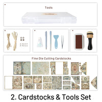 2. Cardstocks & Tools Set
