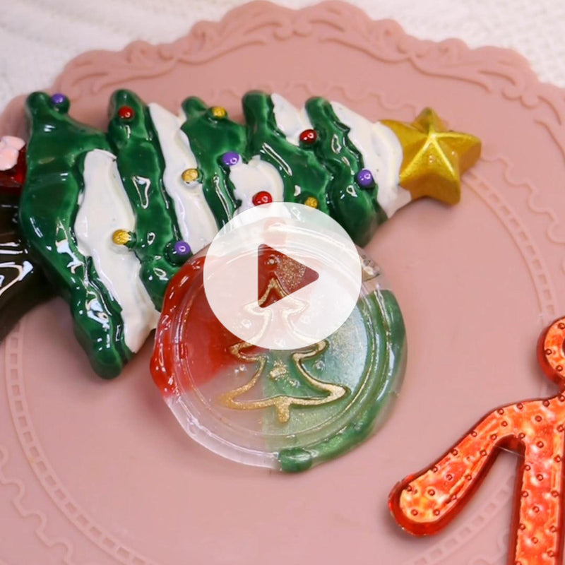Youtube - Christmas Tree & Wax Seal Stamp & Wax - Stamprints