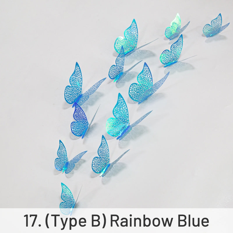 3D Hollow Butterfly Paper Decoration sku-17