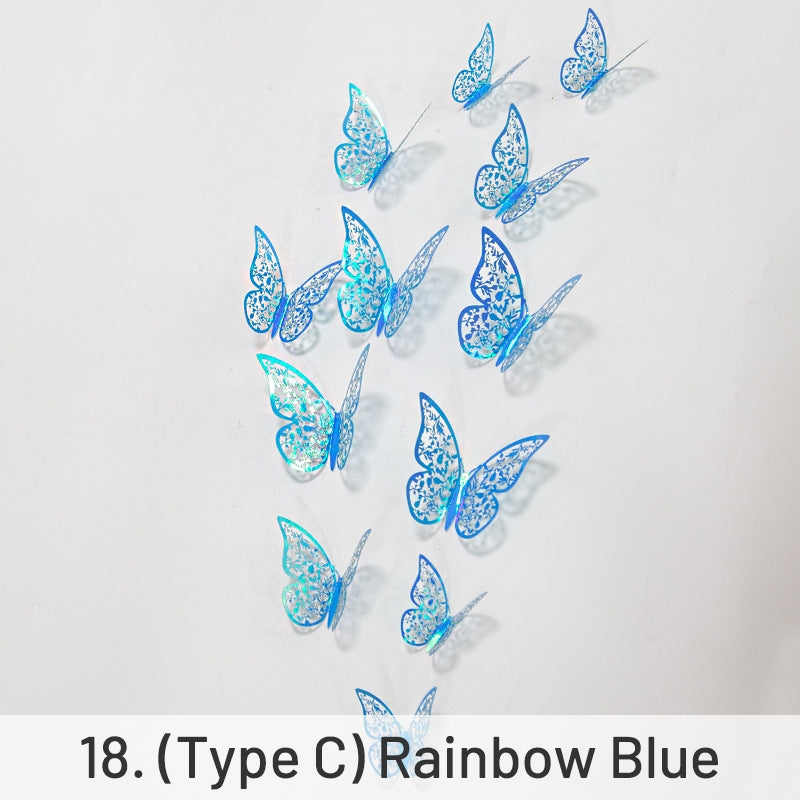 3D Hollow Butterfly Paper Decoration sku-18