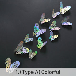 3D Hollow Butterfly Paper Decoration sku-1