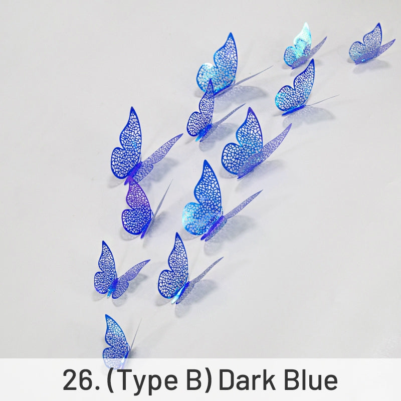 3D Hollow Butterfly Paper Decoration sku-26