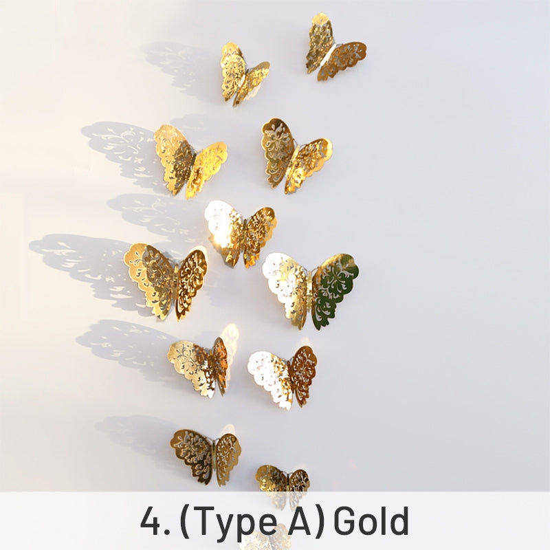 3D Hollow Butterfly Paper Decoration sku-4