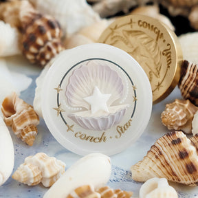 3D Relief Conch Star Wax Seal Stamp a