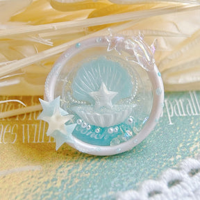 3D Relief Conch Star Wax Seal Stamp b4