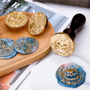 3D Relief Halloween Wax Seal Stamps (5 Designs) b1