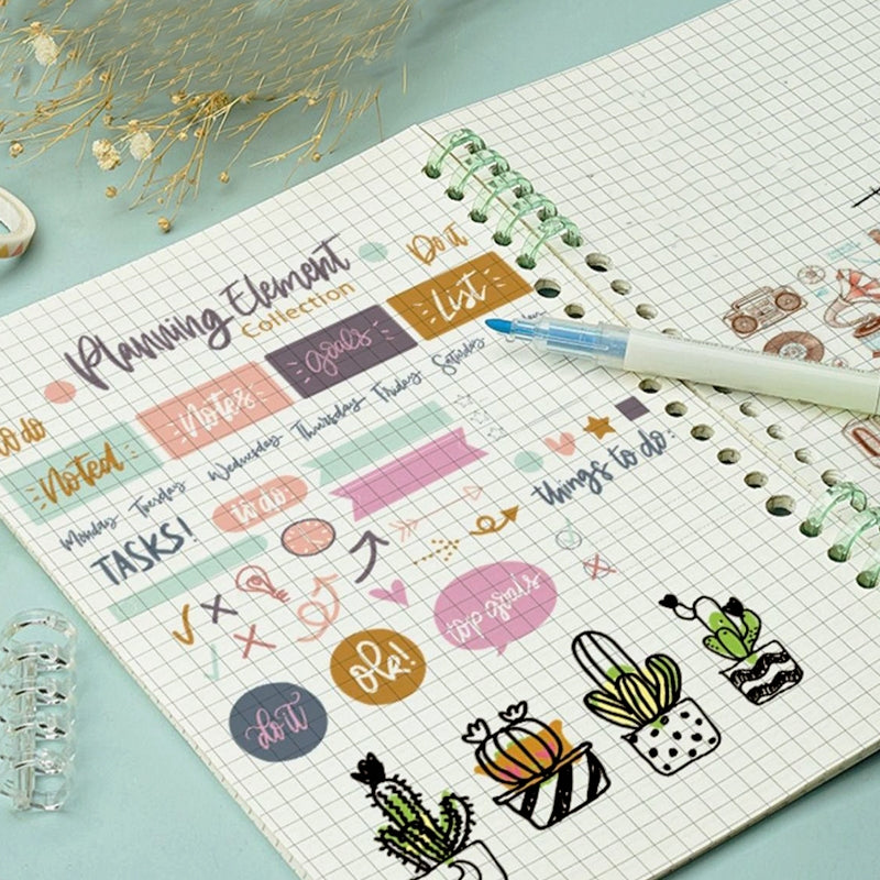 5-Ring Loose-Leaf Binder Rings b