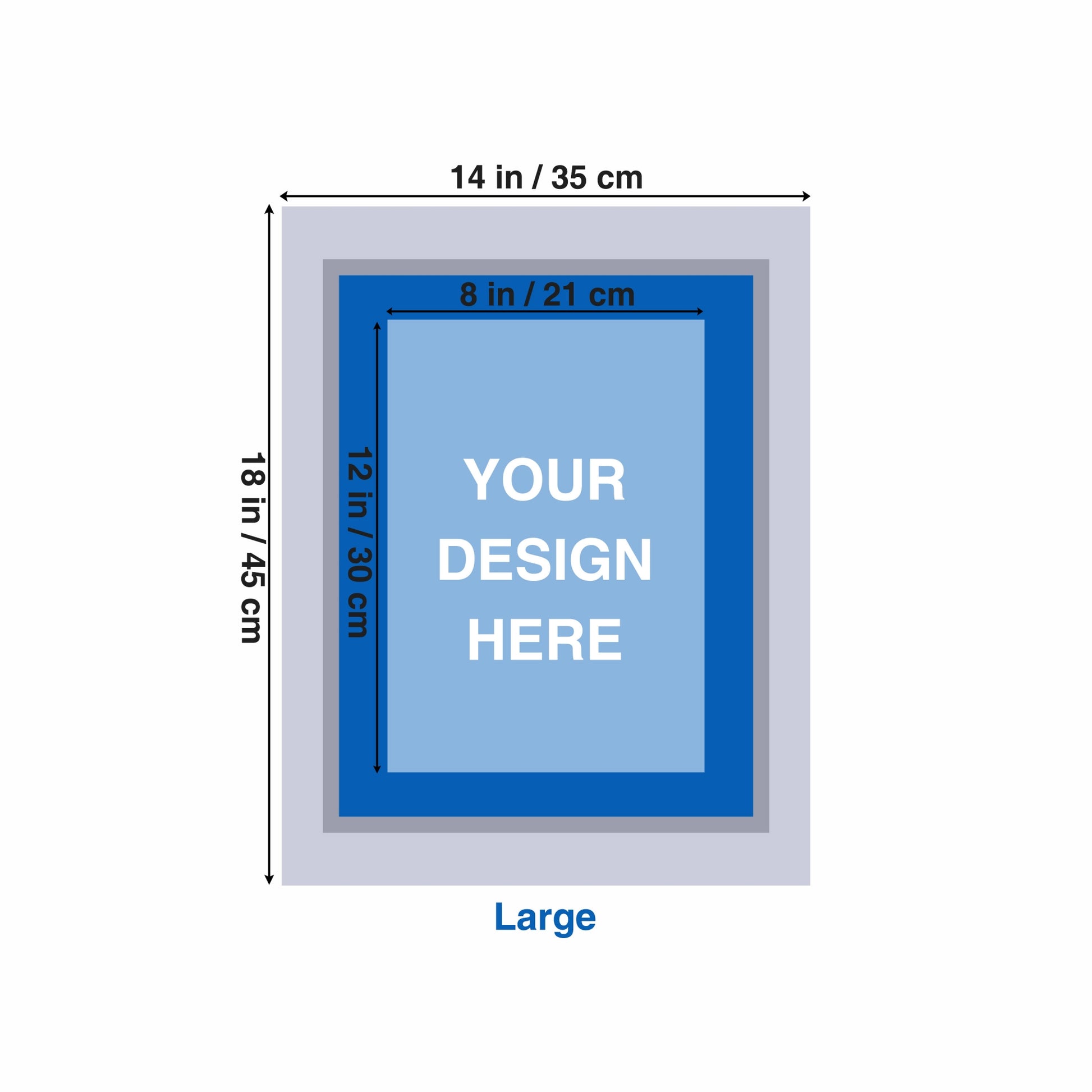 Custom Pre-burned Aluminum Screen Printing Frame Size 3