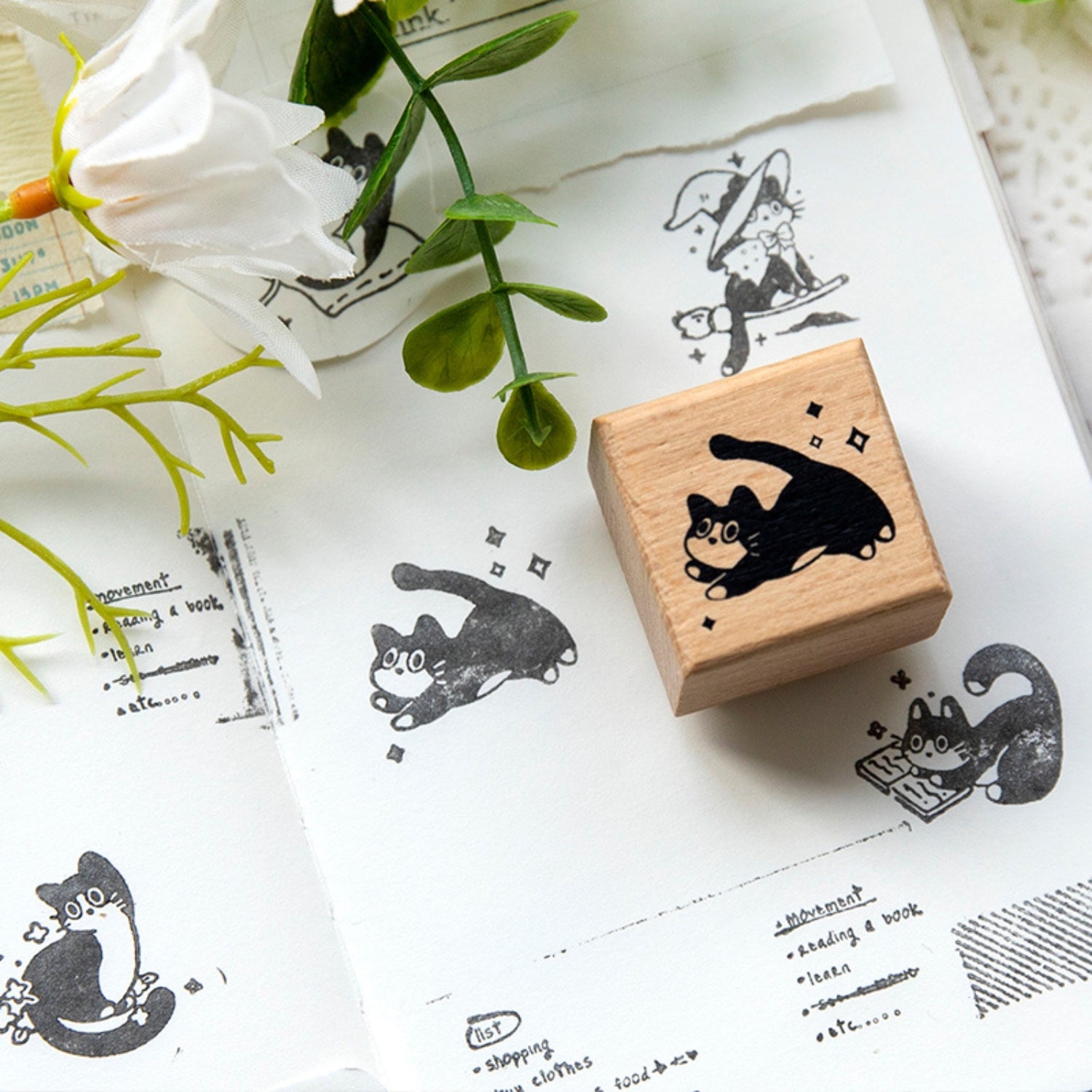   8-Color Retro Mini Pearlescent Ink Pad 12