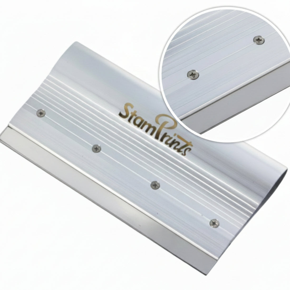 Screen Printing Ink Scraper-Aluminum Grip & Stainless Steel Blade3