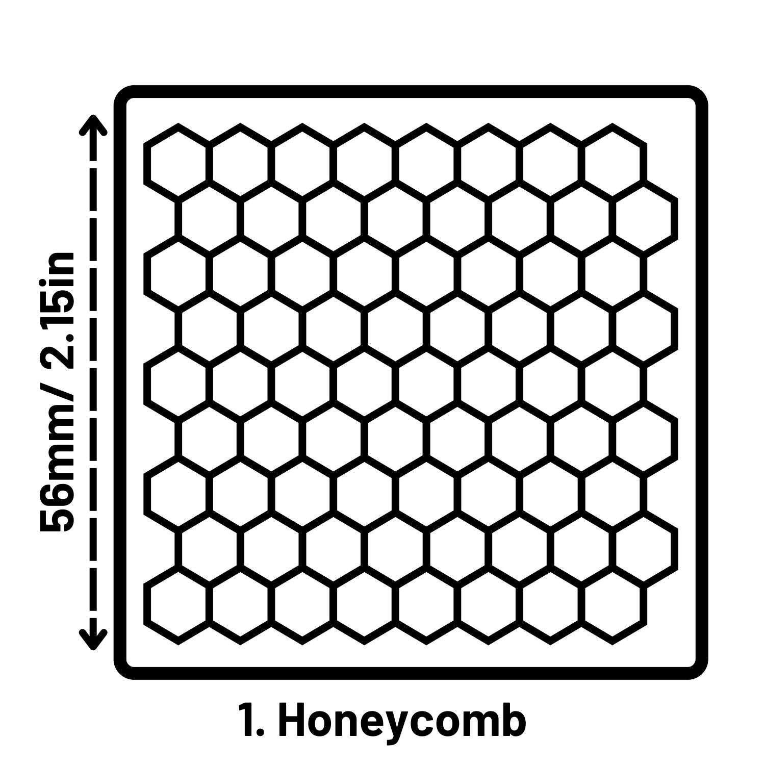 Basic Brass Ice Cube Plate1101