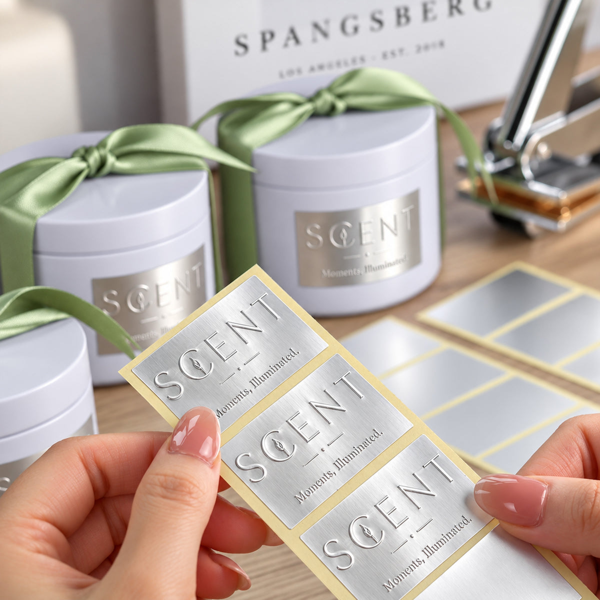 Blank Embosser Labels | Self-Adhesive13