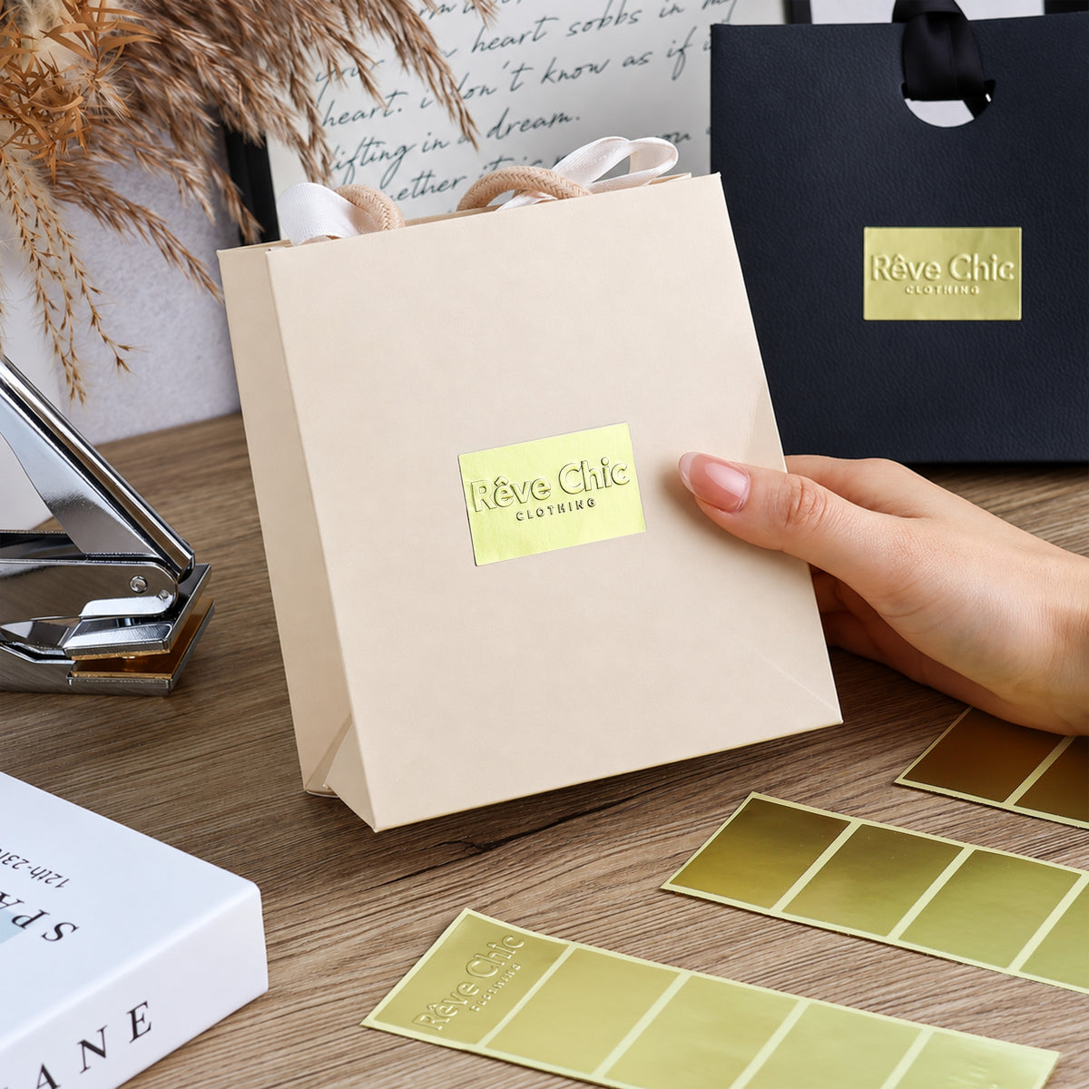 Blank Embosser Labels | Self-Adhesive6
