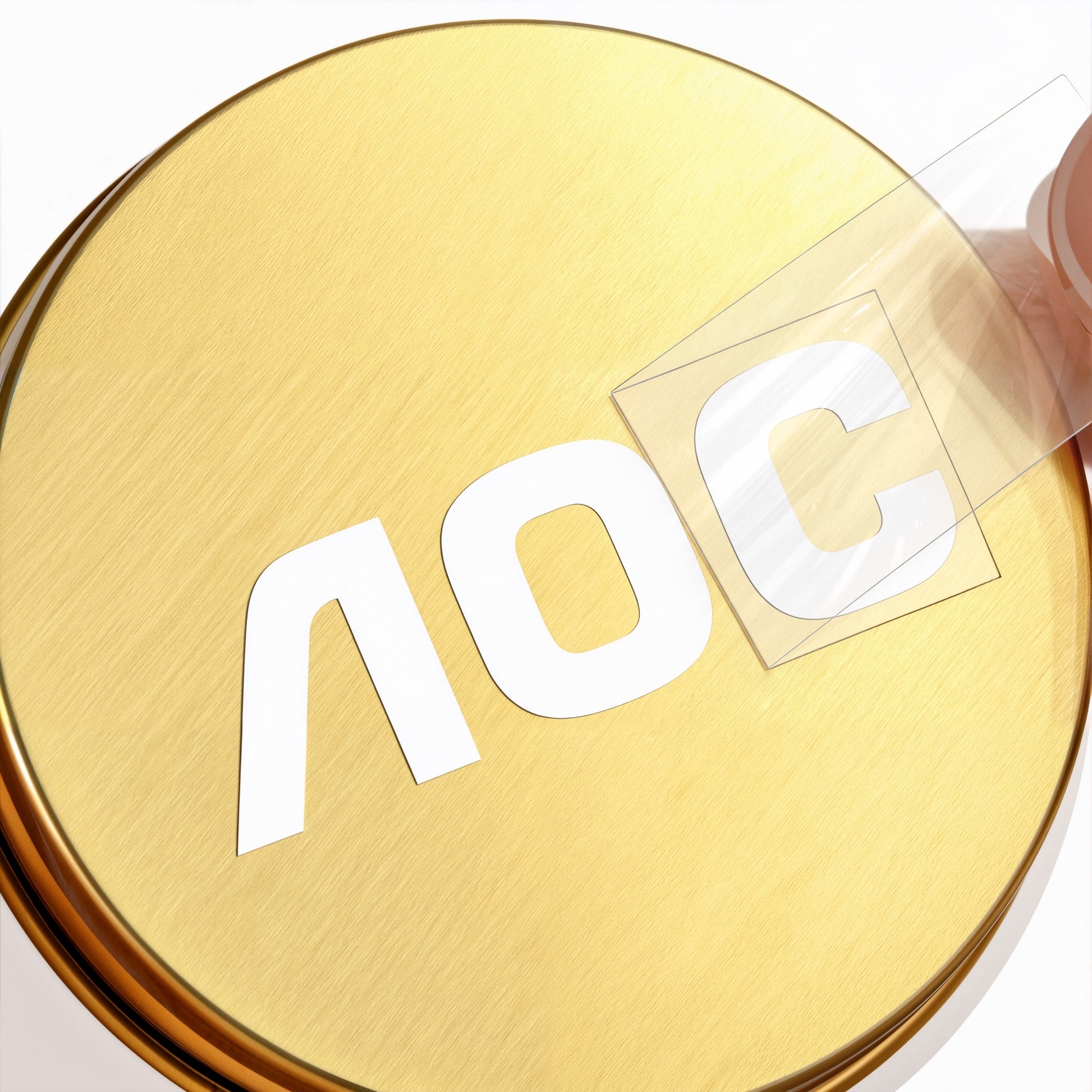 Custom 3D Metallic Business Logo Self-Adhesive Transfer Stickers 18