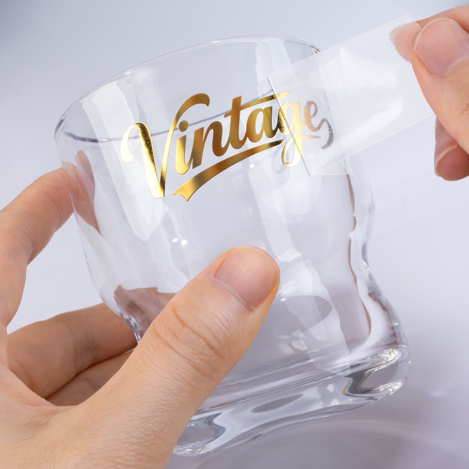 Custom 3D Metallic Business Logo Self-Adhesive Transfer Stickers 4