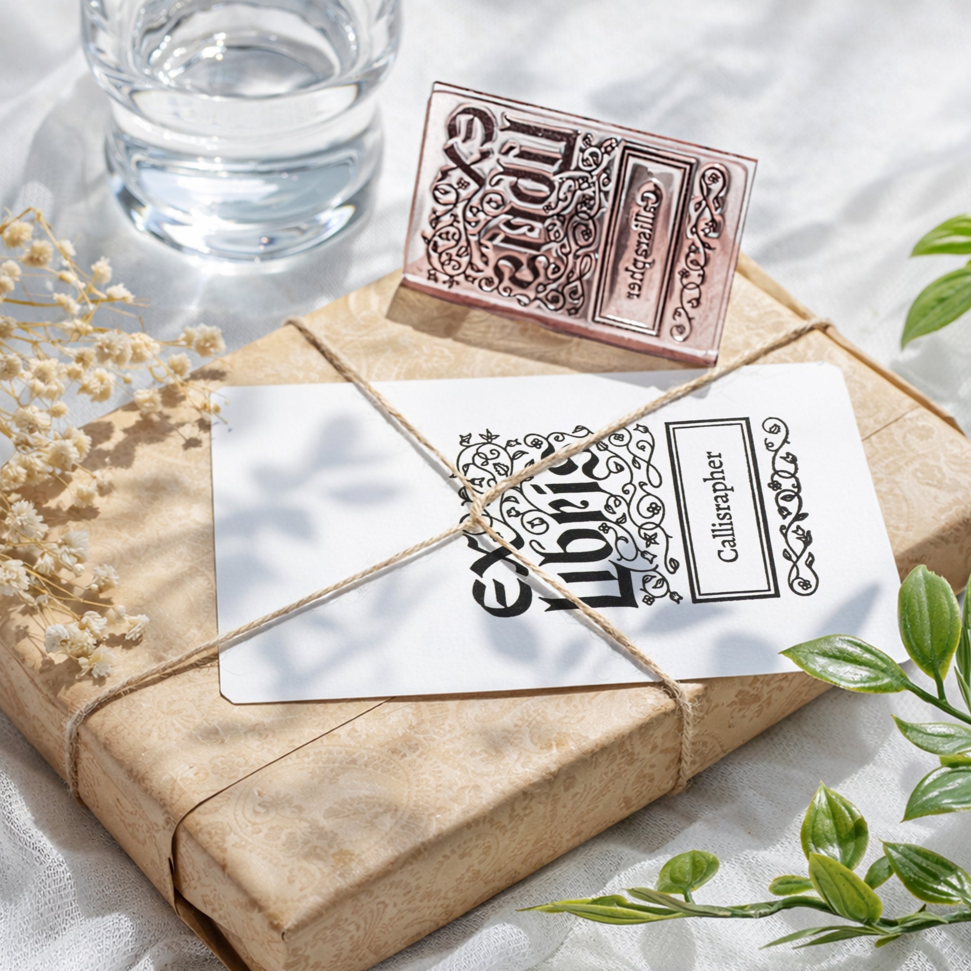 Custom Acrylic Rubber Stamps for Business & Crafts with Your Logo : Artwork15