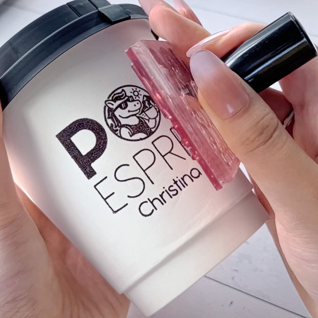 Custom Acrylic Rubber Stamps for Business & Crafts with Your Logo : Artwork3