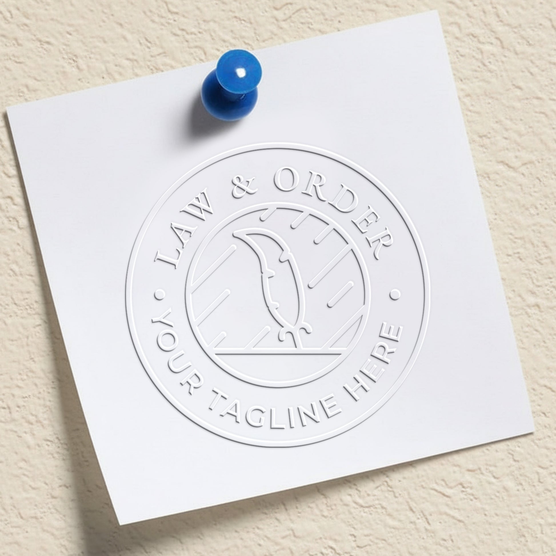 Custom Design Desktop Embossers with Your Artwork - 52mm Large Edition - Stamprints121