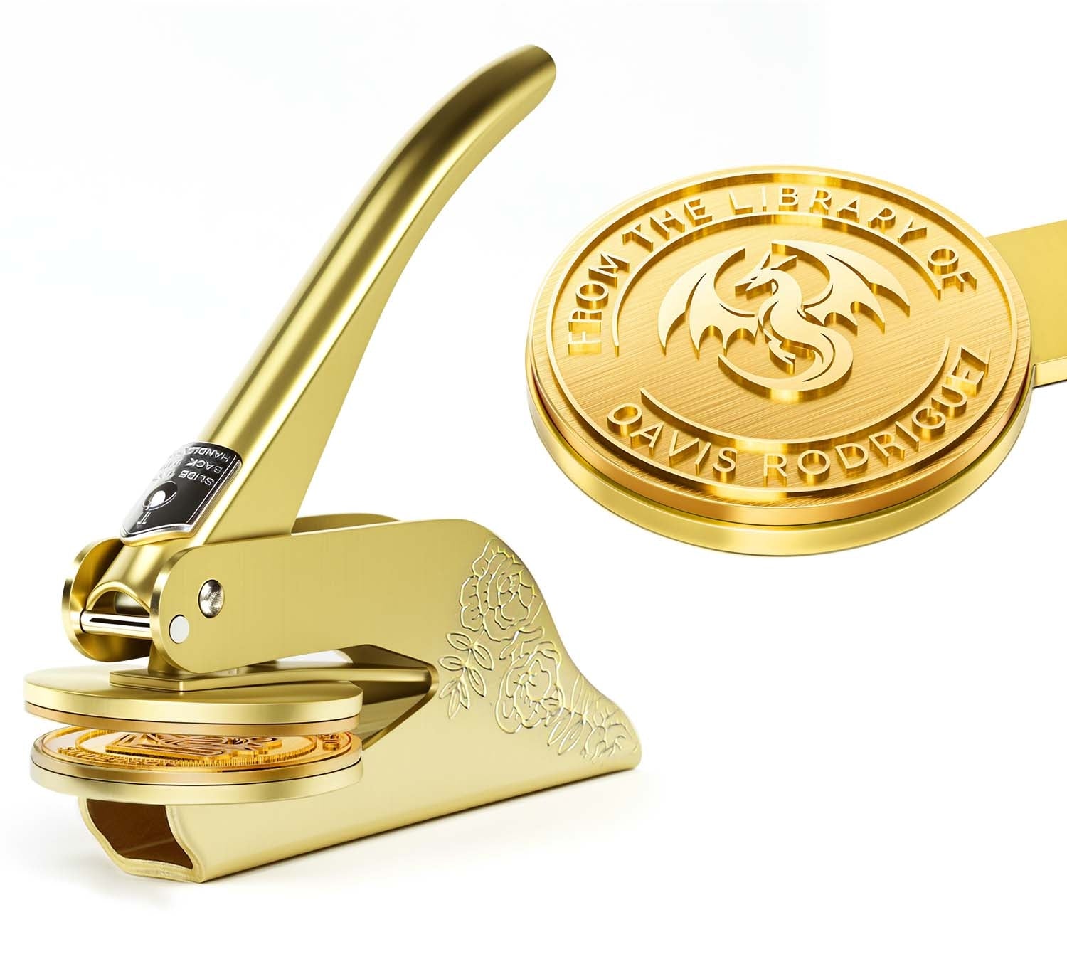 Custom Dragon From The Library Of Book Embosser21