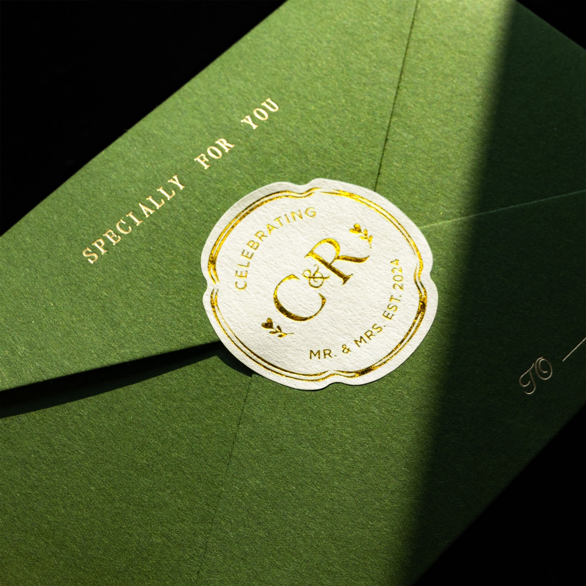 Custom Gold Foil Stickers16