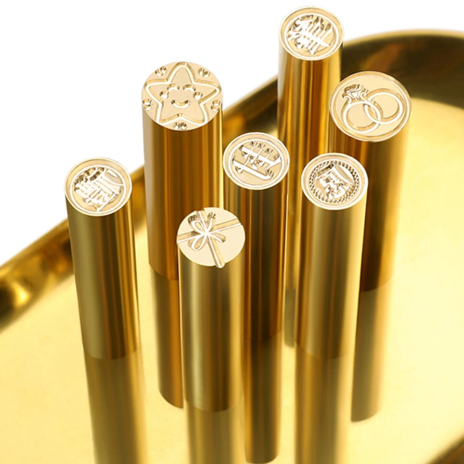 Custom Mini Double-Sided Wax Seal Stamp5