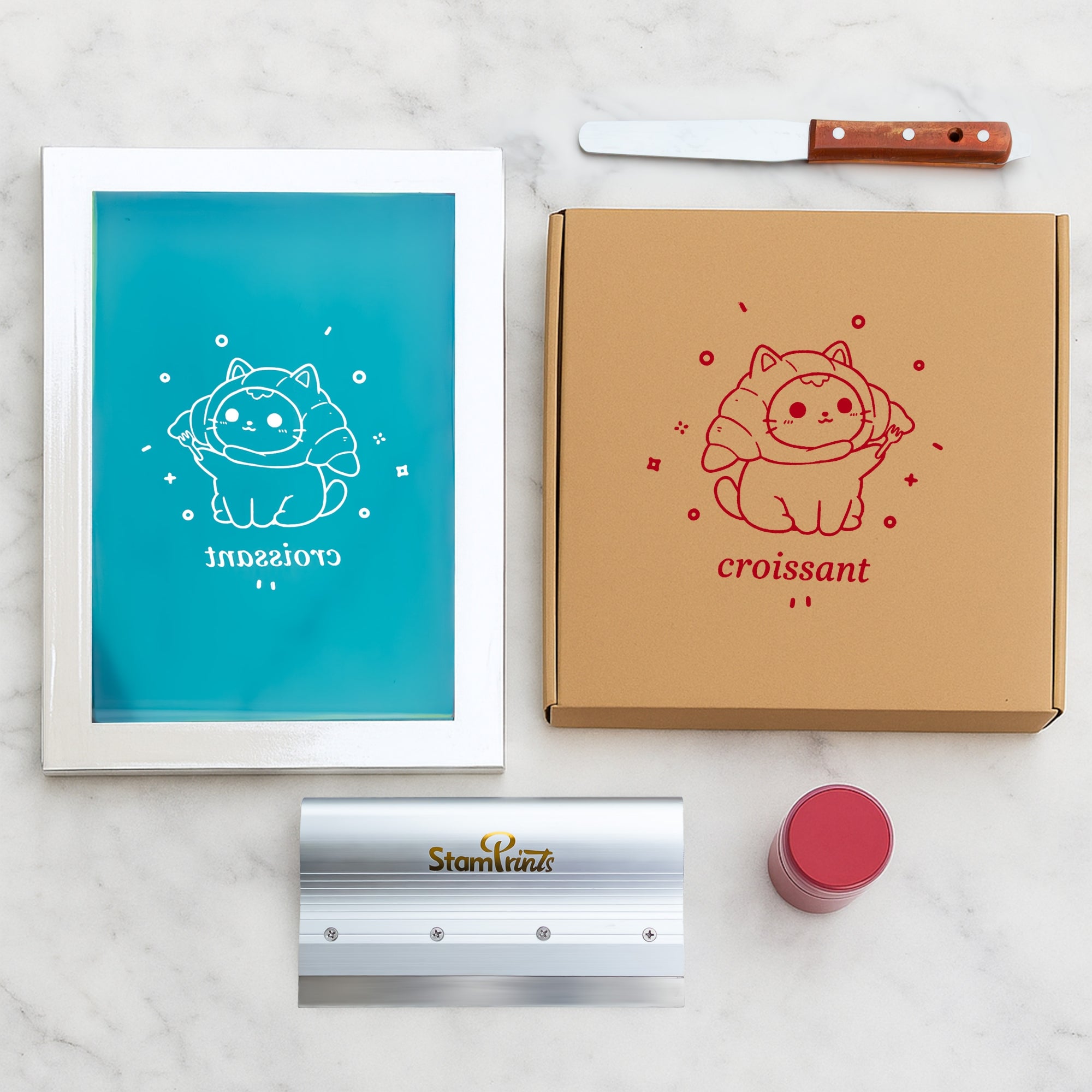 Custom Pre-burned Aluminum Screen Printing Frame4