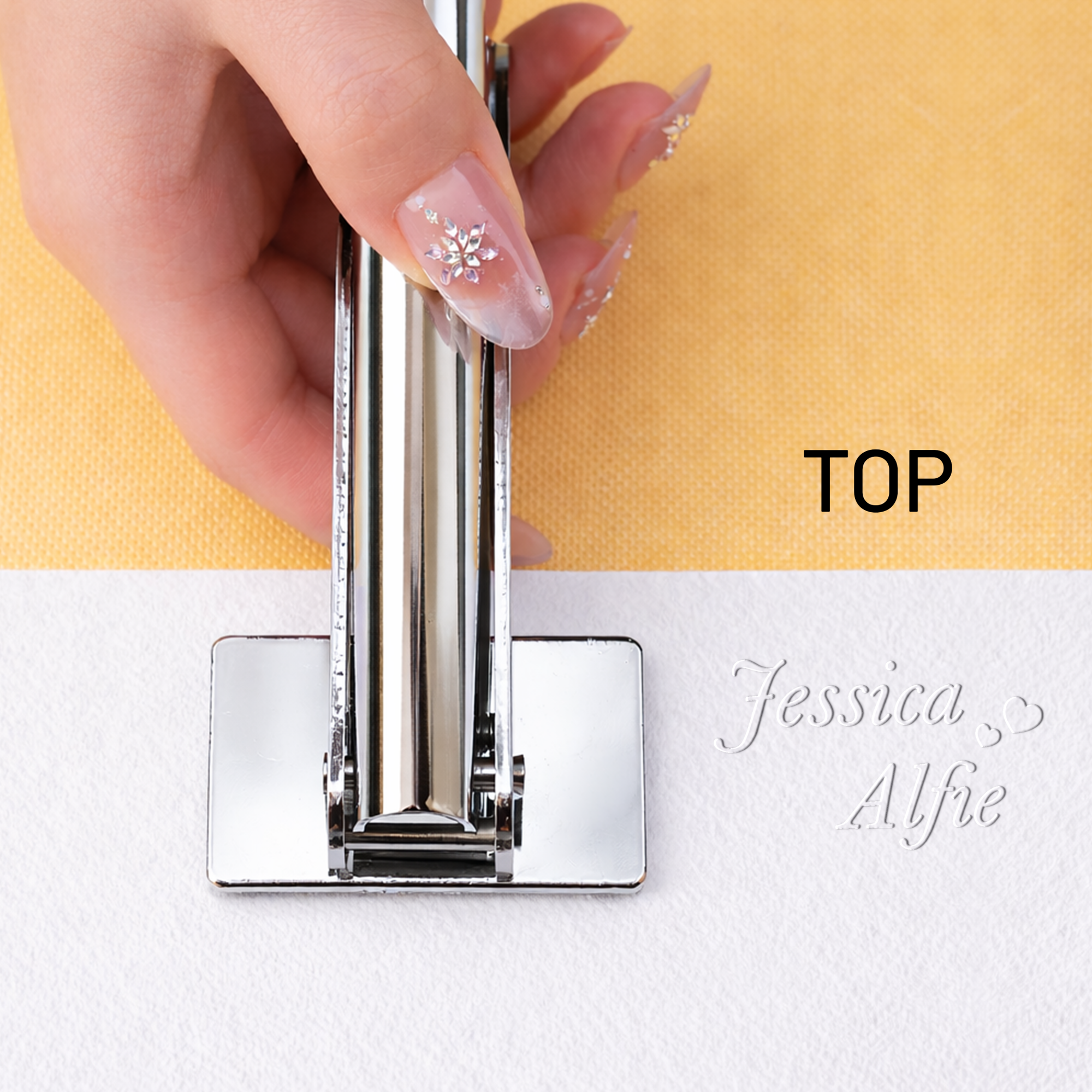 Embosser Small Rectangle Custom Rectangle Embosser | Personalized Business & Envelope Seal ...
