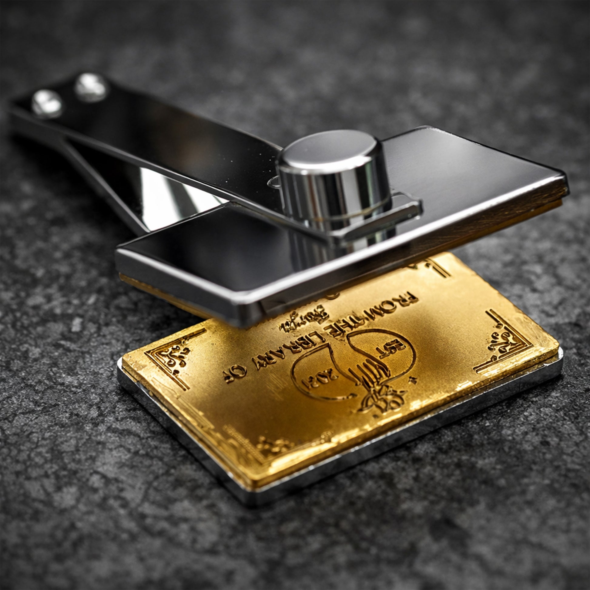 Custom Rectangle Embosser - Personalized Seal for Business, Library & Stationery6