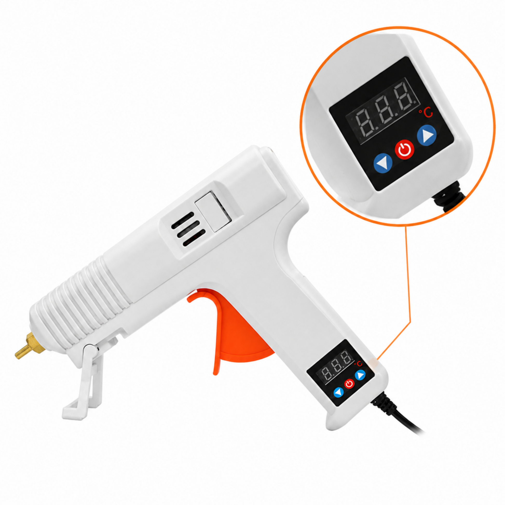Digital Adjustable Temperature Hot Melt Glue Gun3