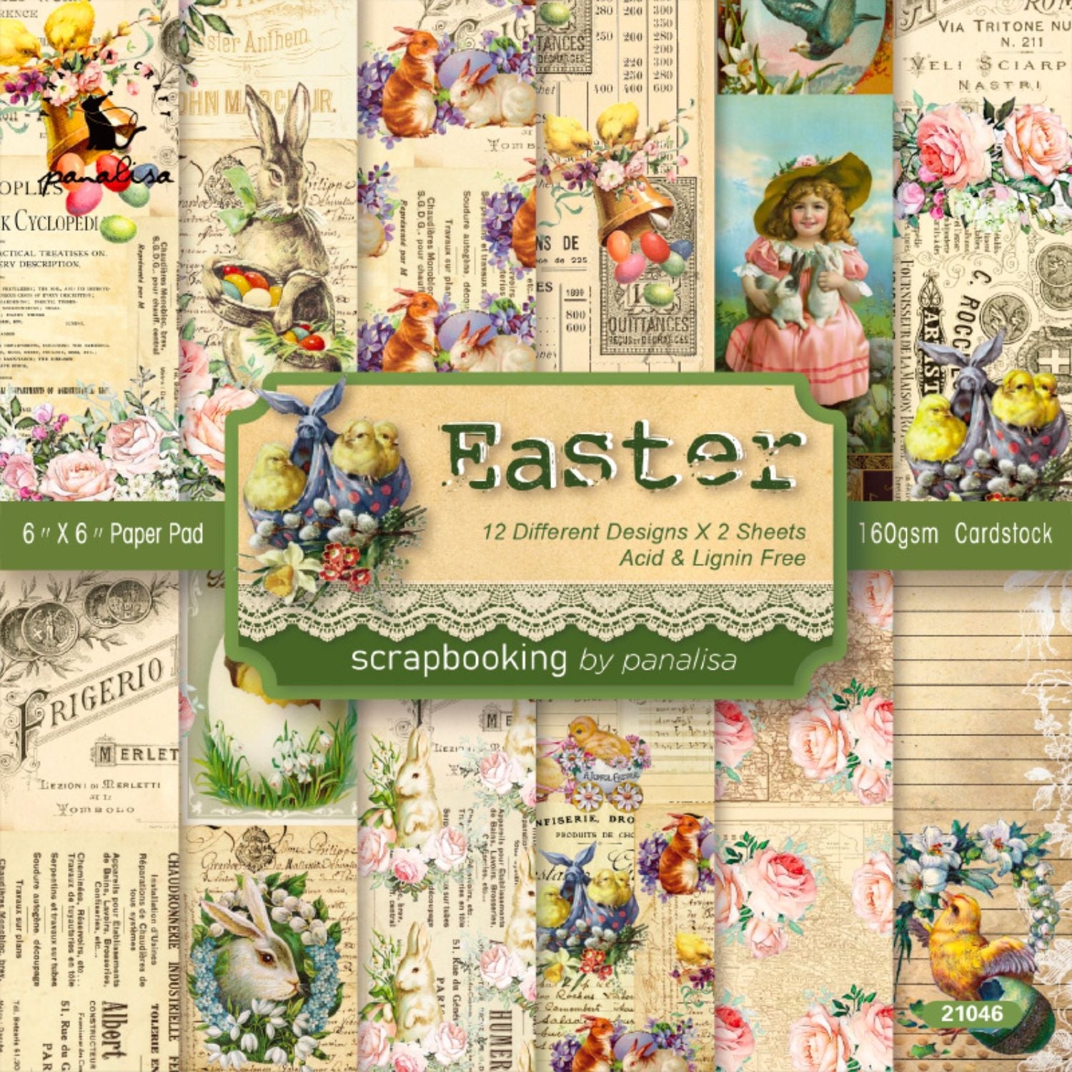 Easter Heritage Scrapbooking Papers1