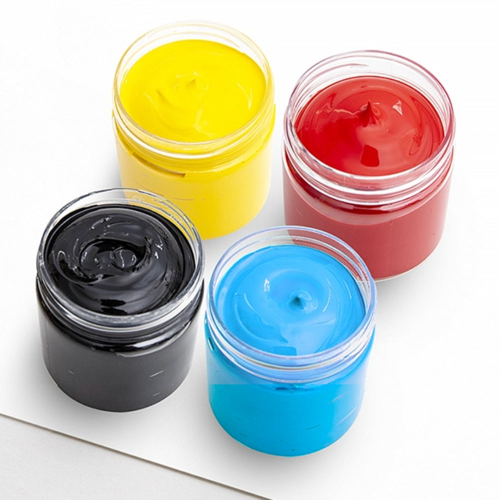 Priniting Ink Set Image Silk Screen Printing Ink | Vibrant Colors for Fabric & Craft – Stamprints