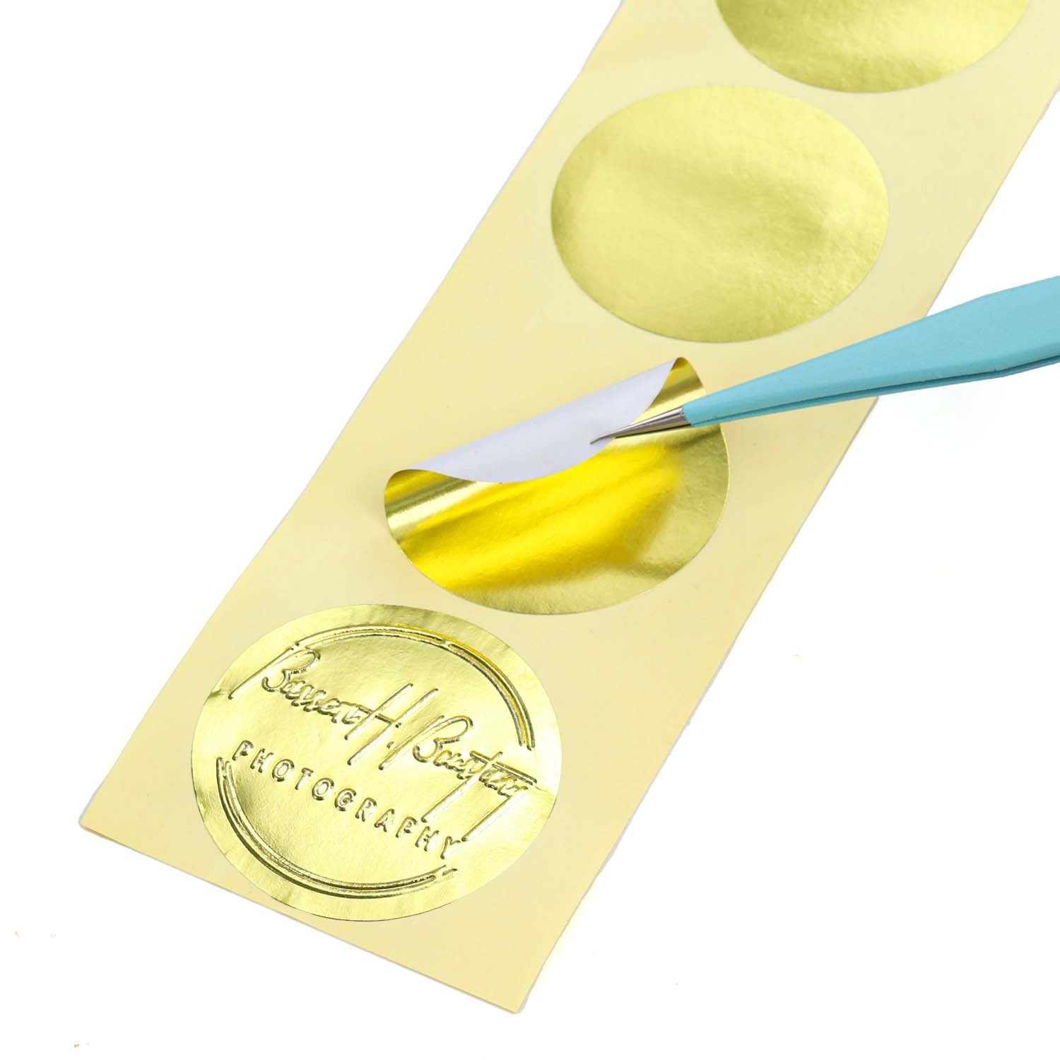 Embosser Companion Blank Label Stickers - 100 Pcs5