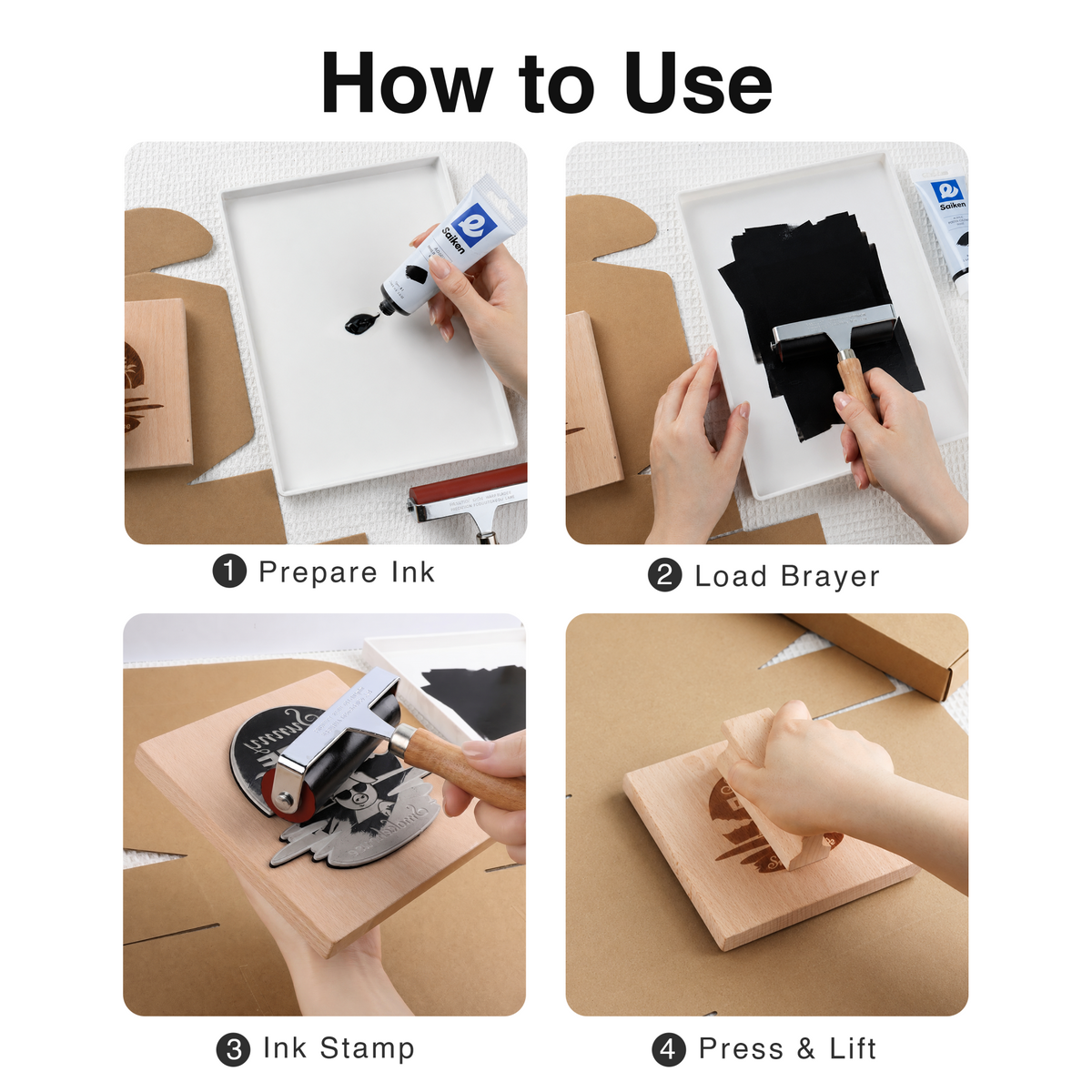Extra LARGE Custom Wooden Rubber Stamp – Bold Branding2