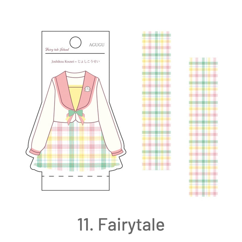 JK Uniform Plaid Washi Tape11