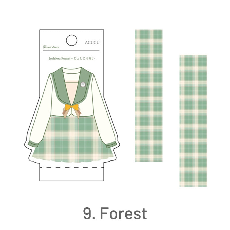 JK Uniform Plaid Washi Tape9