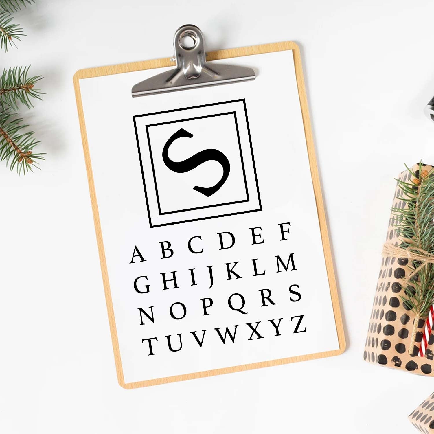 Noble Crest Monogram Brass Ice Stamp for Bartender & Planner1