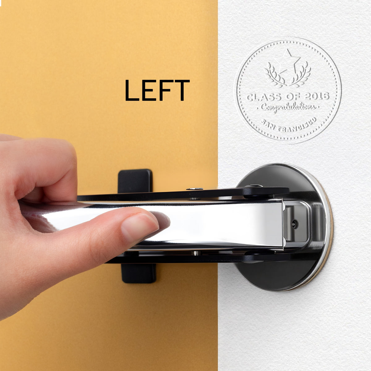 Emboster Custom Monogram & Personal Embosser Seal for Certificates | Stamprints