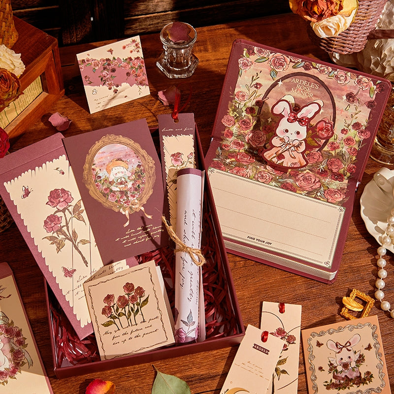 Adele's Rose Manor Journal Gift Set b2