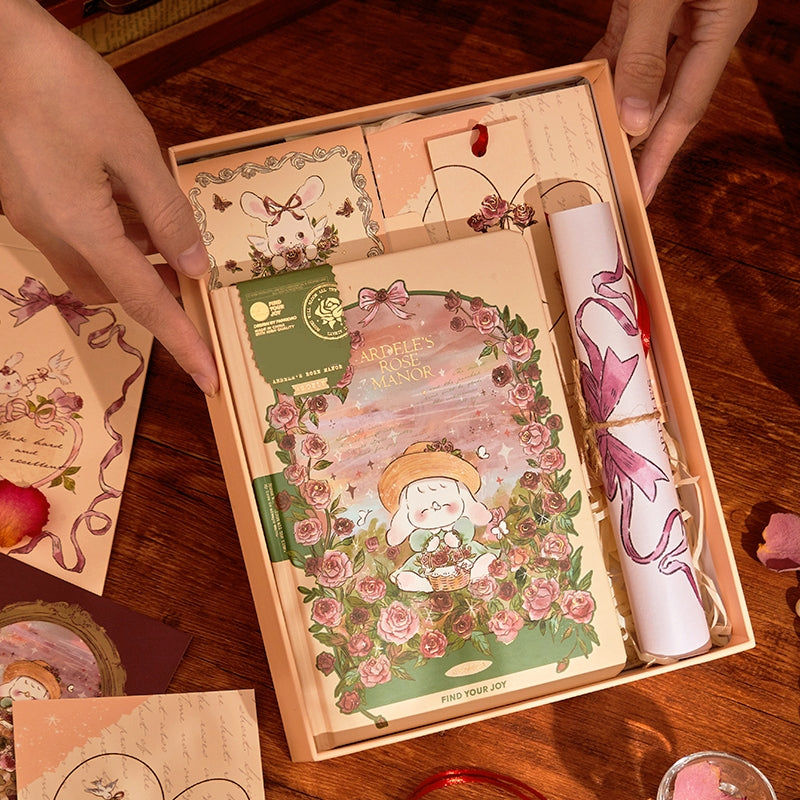 Adele's Rose Manor Journal Gift Set b6