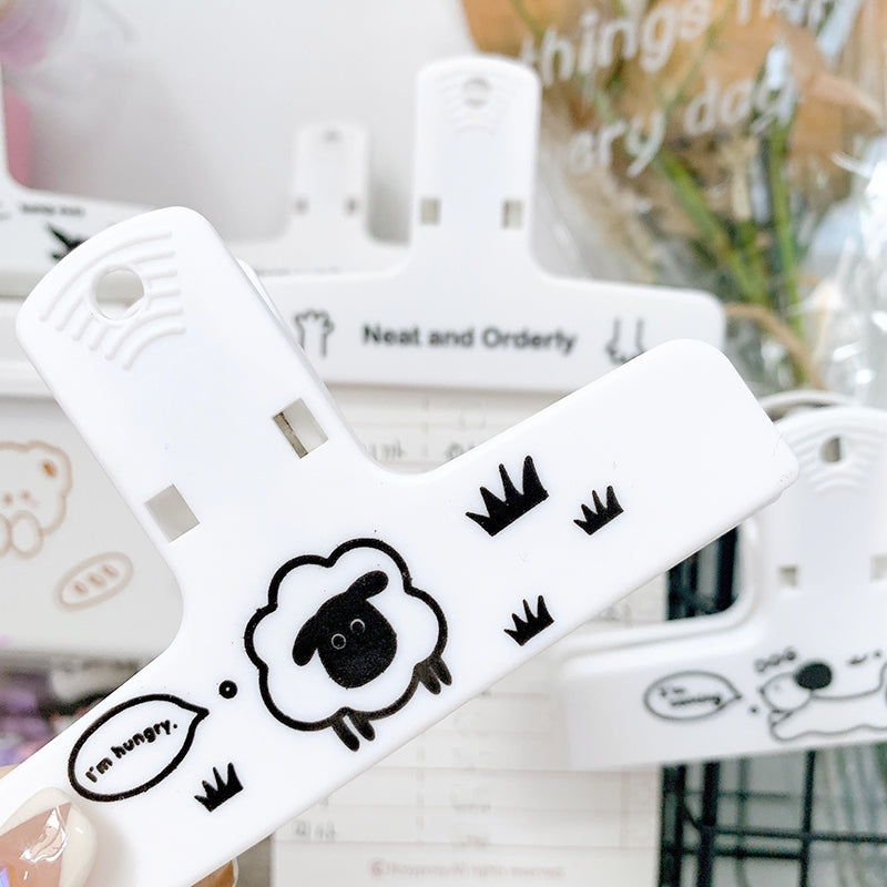 Adorable Animal Magnetic Bill Clip b6
