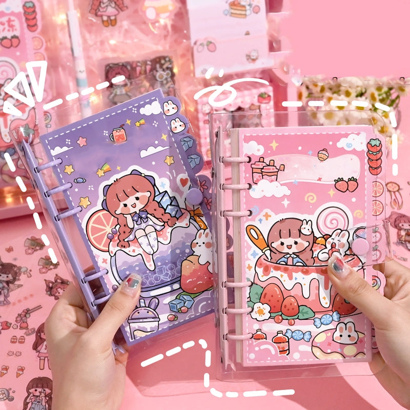 Adorable Girl's Transparent Gift Box Set b