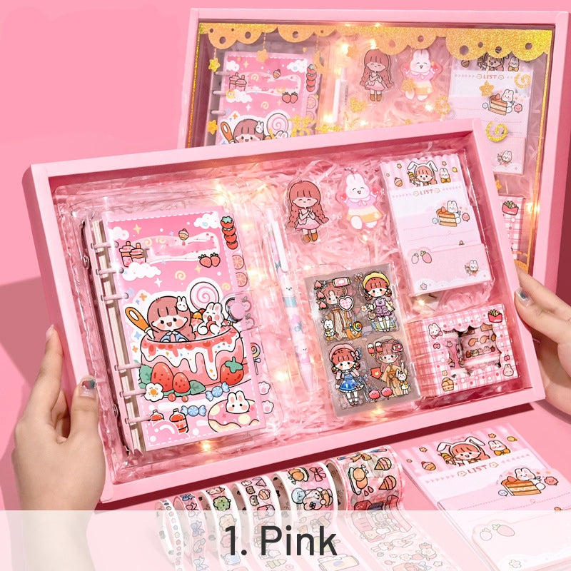 Adorable Girl's Transparent Gift Box Set sku-1