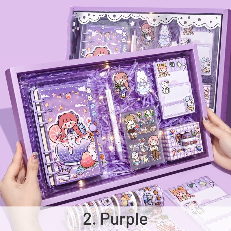 Adorable Girl's Transparent Gift Box Set sku-2