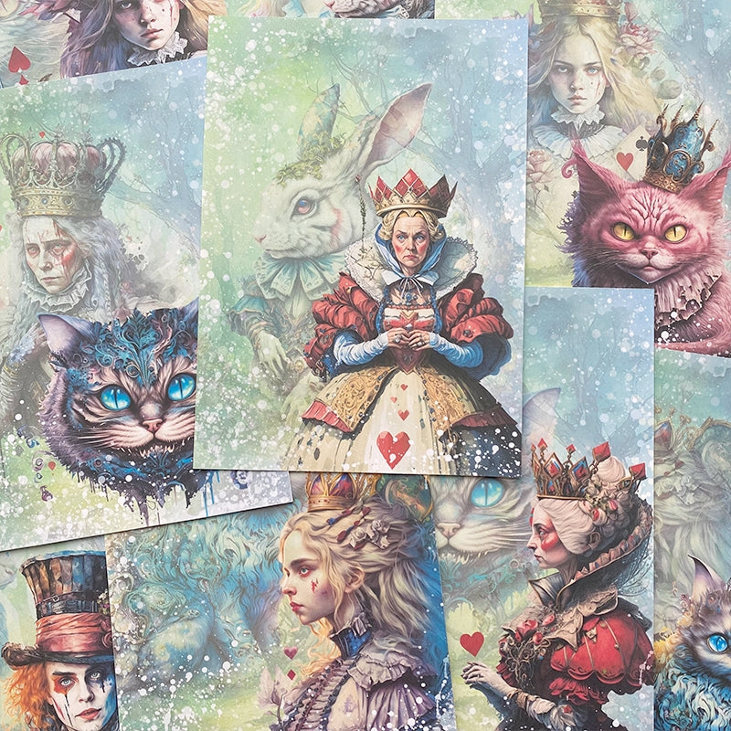 Alice Character Theme Material Paper b1