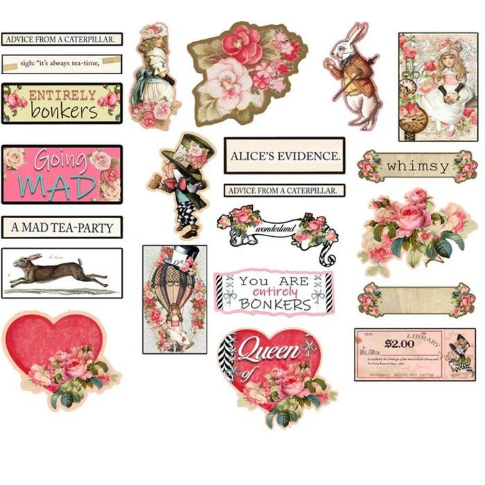 Alice In Wonderland Afternoon Tea Series Sticke1rs 5